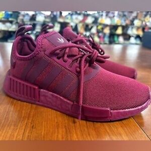 NWOT Adidas NMD R1 Burgundy Womens Size 9